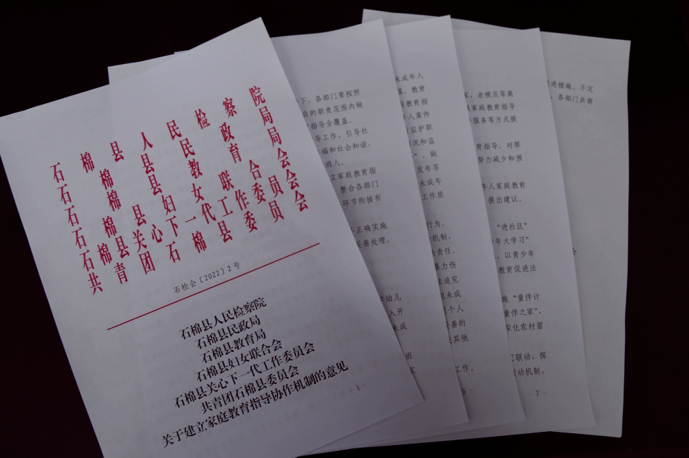 【转树作抓】落实“一号检察建议” 检察长带头在行动